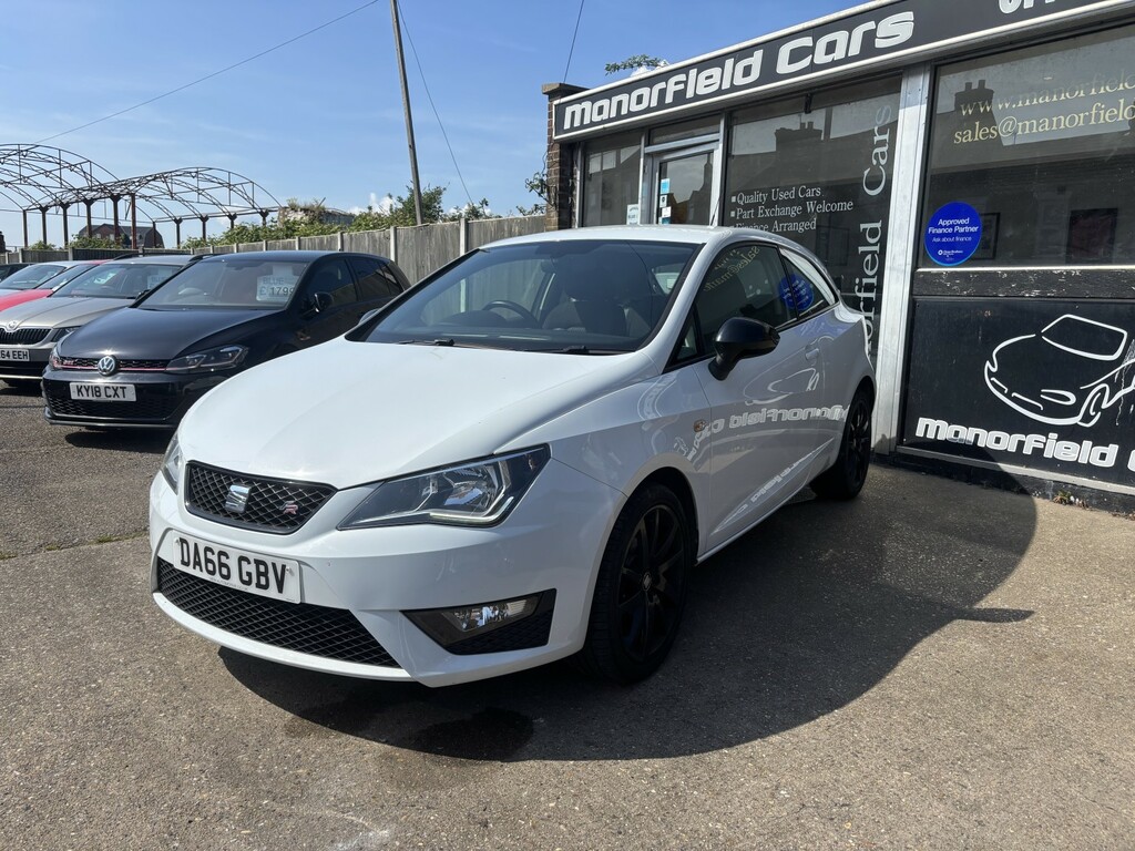 Seat Ibiza Hatchback 1.2 Tsi Fr 2016 White