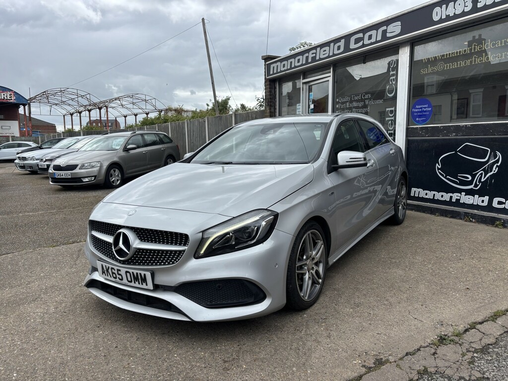 Mercedes-Benz A Class Hatchback 2.1 A200d Amg Line 2015 Silver