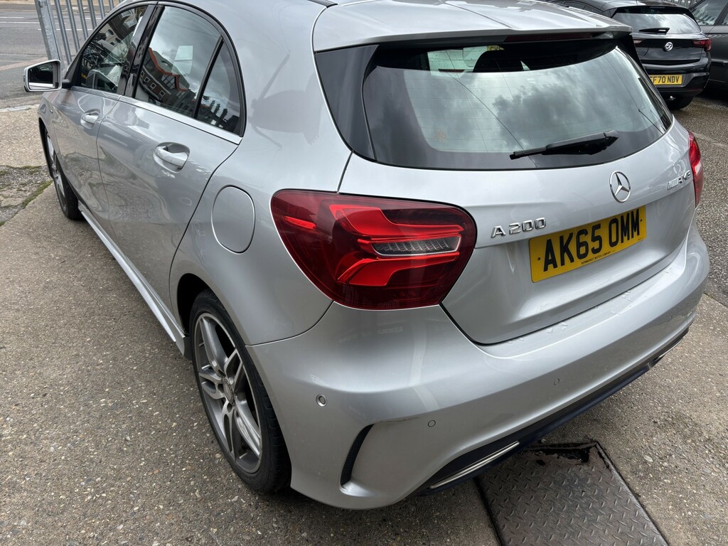 Mercedes-Benz A Class Hatchback 2.1 A200d Amg Line 2015 Silver #6