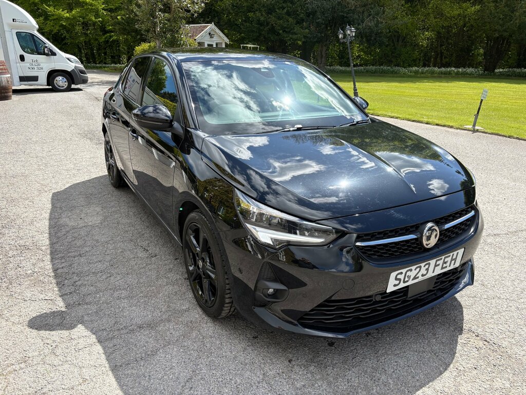 Vauxhall Corsa 1.2 Turbo Ultimate Hatchback Eur SG23FEH Black #5