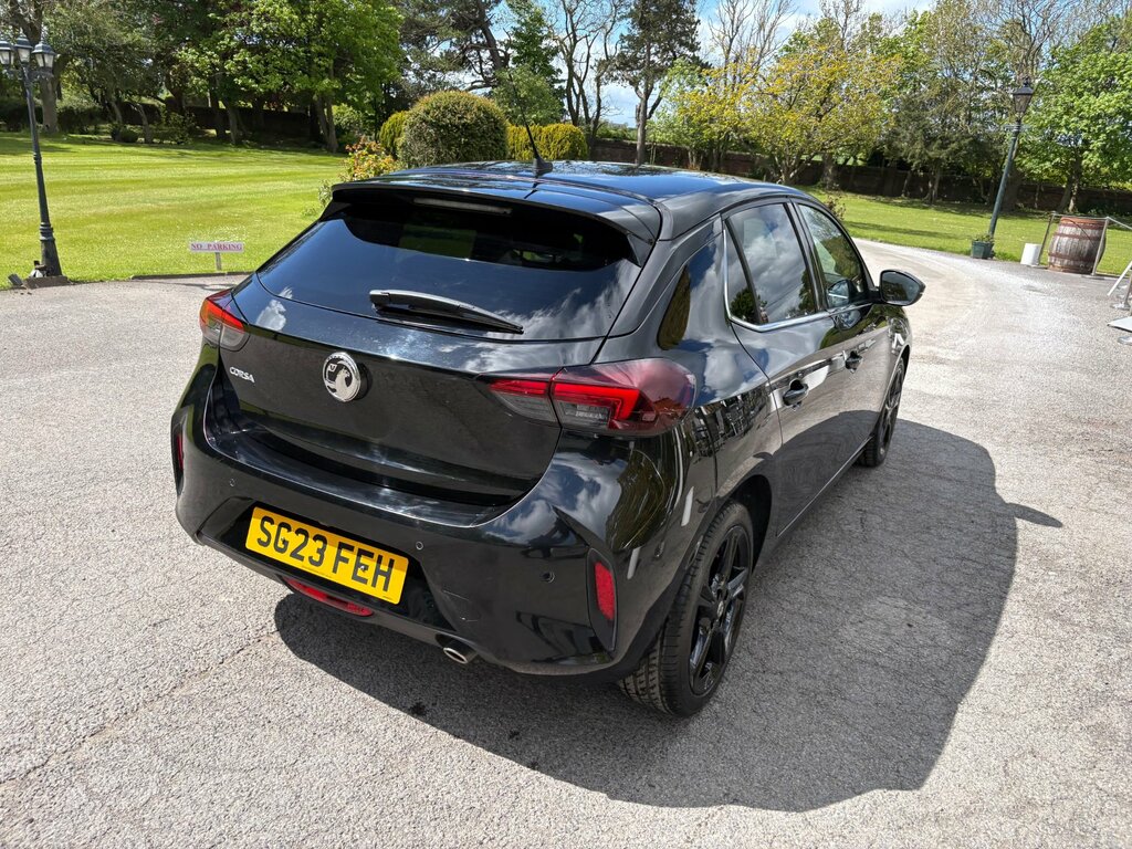 Vauxhall Corsa 1.2 Turbo Ultimate Hatchback Eur SG23FEH Black #4