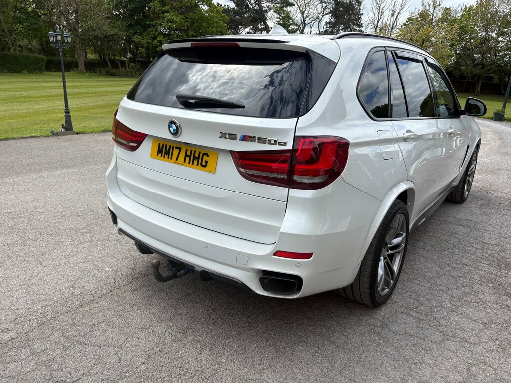 BMW X5 3.0 M50d Suv Xdrive Euro 6 Ss MM17HHG White #4