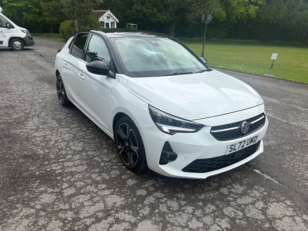 Vauxhall Corsa 1.2 Turbo Ultimate Hatchback Eur SL72UMD White #5