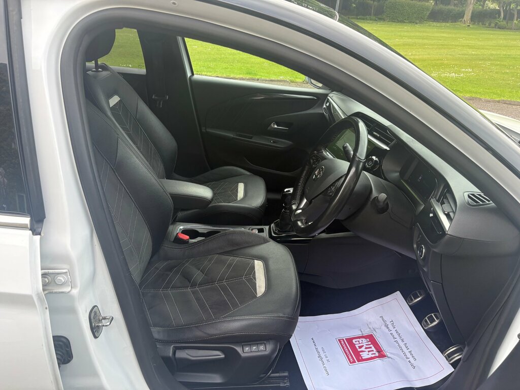Vauxhall Corsa 1.2 Turbo Ultimate Hatchback Eur SL72UMD White #6