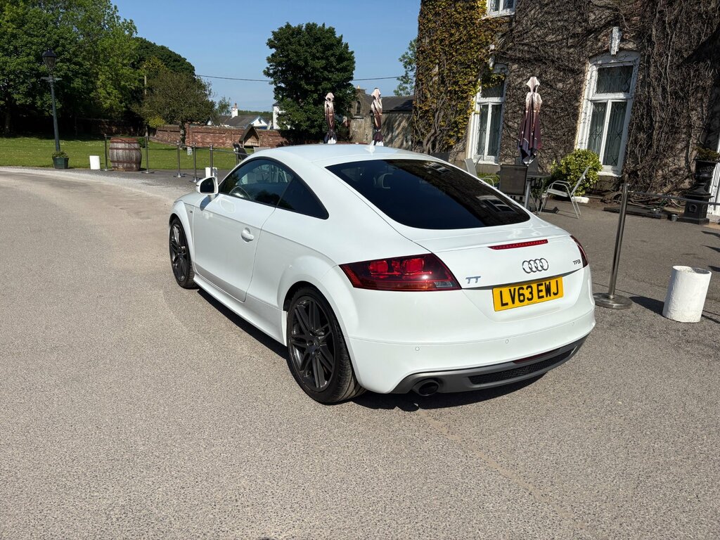 Audi TT 2.0 Tfsi Black Edition Coupe Eur LV63EWJ White #3