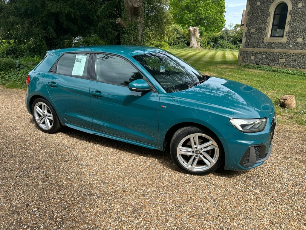 Audi A1 1.5 Tfsi 35 S Line Sportback S Tronic Euro 6 Ss Green
