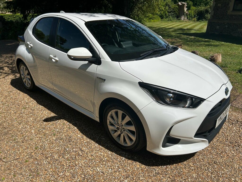 Toyota Yaris 1.5 Vvt-h Icon E-cvt Euro 6 Ss White