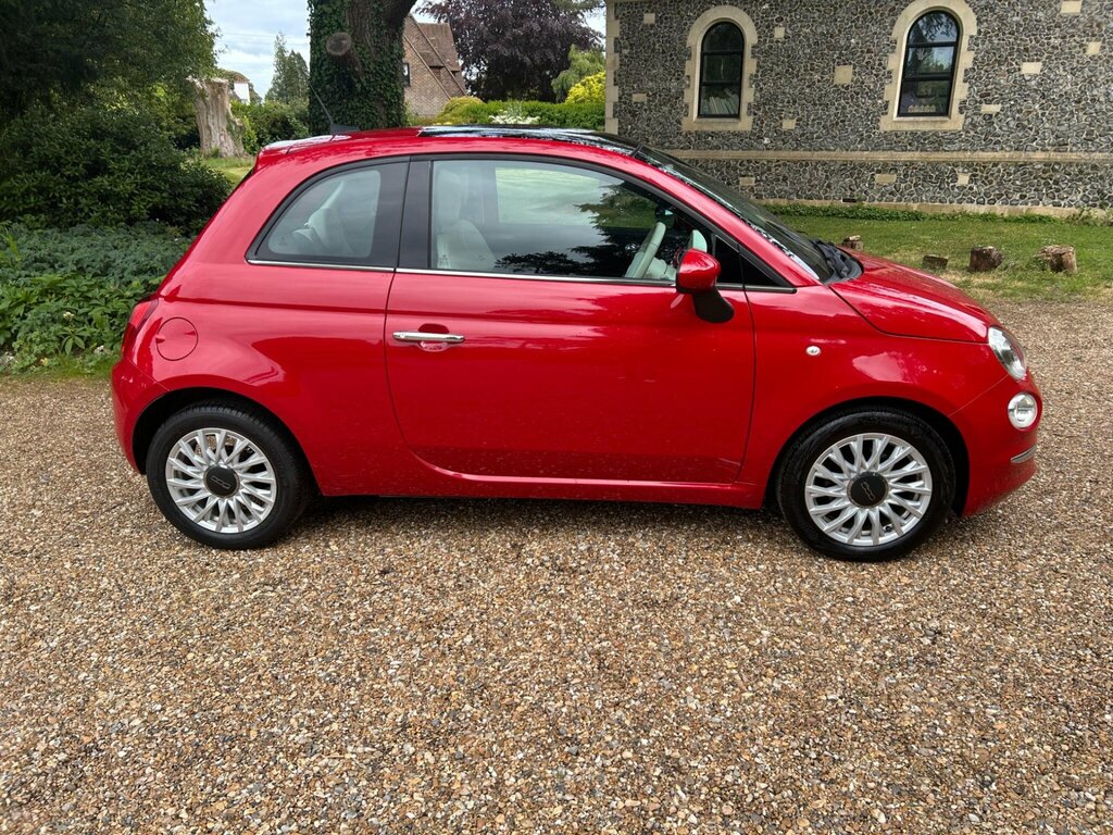 Fiat 500 1.2 Lounge Euro 6 Ss PJ19FWW Red #2