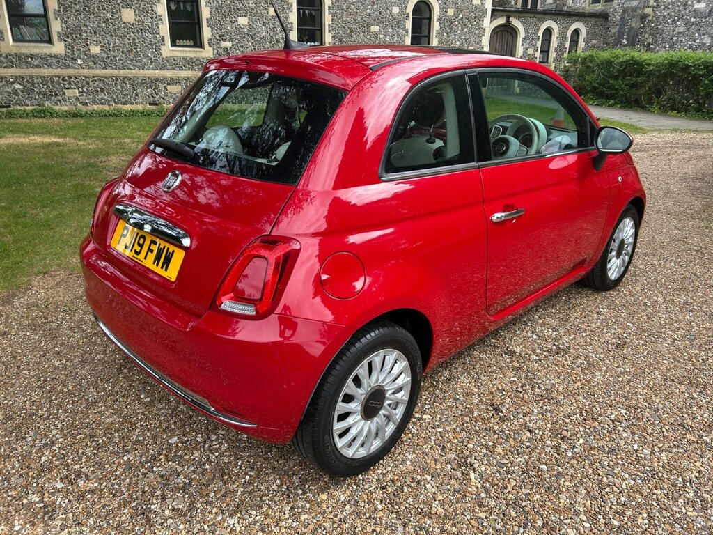 Fiat 500 1.2 Lounge Euro 6 Ss PJ19FWW Red #5