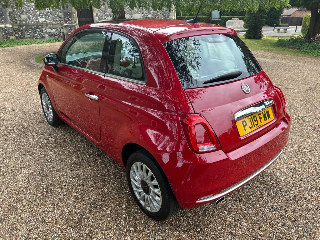 Fiat 500 1.2 Lounge Euro 6 Ss PJ19FWW Red #6