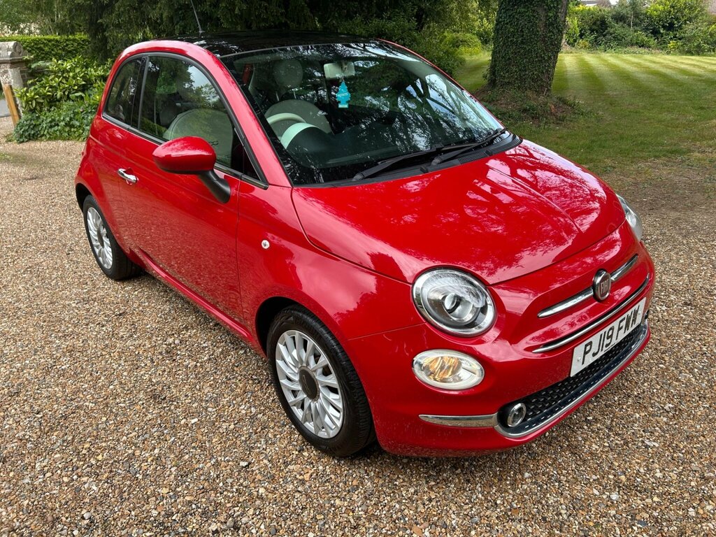 Fiat 500 1.2 Lounge Euro 6 Ss Red