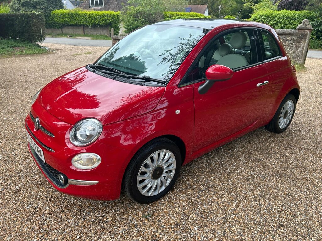 Fiat 500 1.2 Lounge Euro 6 Ss PJ19FWW Red #4