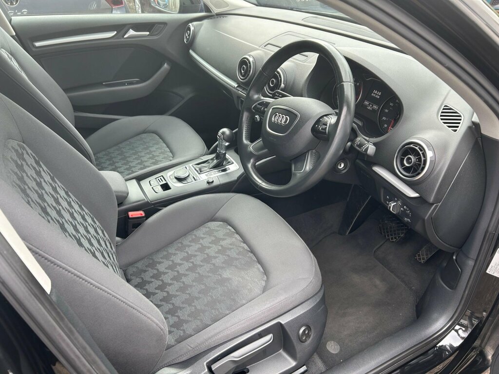 Audi A3 1.4 Tfsi Cod Se Sportback S Tronic Euro 6 Ss LK16WZM Black #3