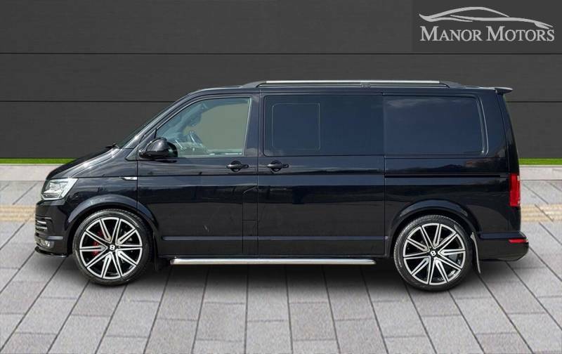 Volkswagen Transporter 2.0 Bitdi T32 Bluemotion Tech Highline Kombi Doubl Black #6