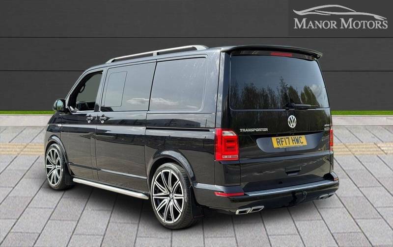 Volkswagen Transporter 2.0 Bitdi T32 Bluemotion Tech Highline Kombi Doubl Black #5