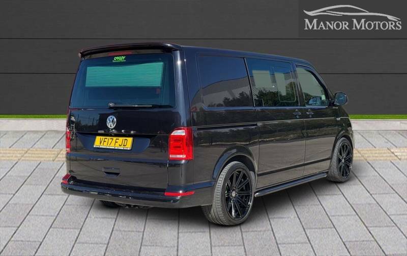 Volkswagen Transporter 2.0 Bitdi T32 Bluemotion Tech Highline Kombi Dsg F Black #6