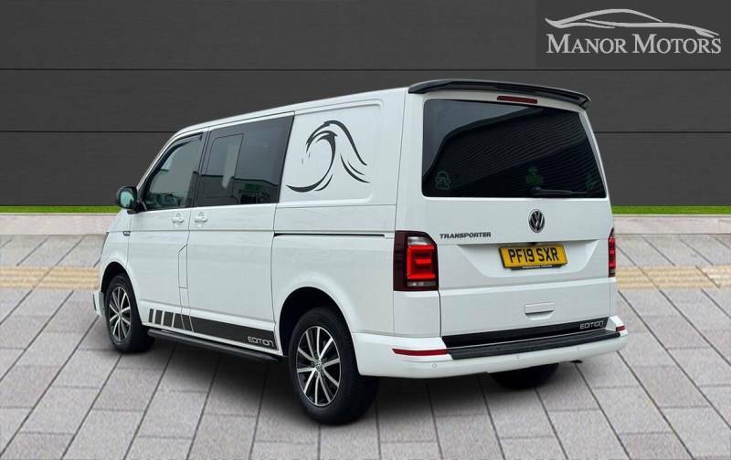 Volkswagen Transporter 2.0 Tdi T30 Bluemotion Tech Edition Kombi Dsg Fwd PF19SXR White #6