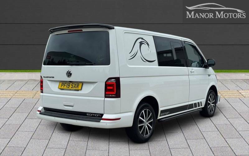 Volkswagen Transporter 2.0 Tdi T30 Bluemotion Tech Edition Kombi Dsg Fwd PF19SXR White #4