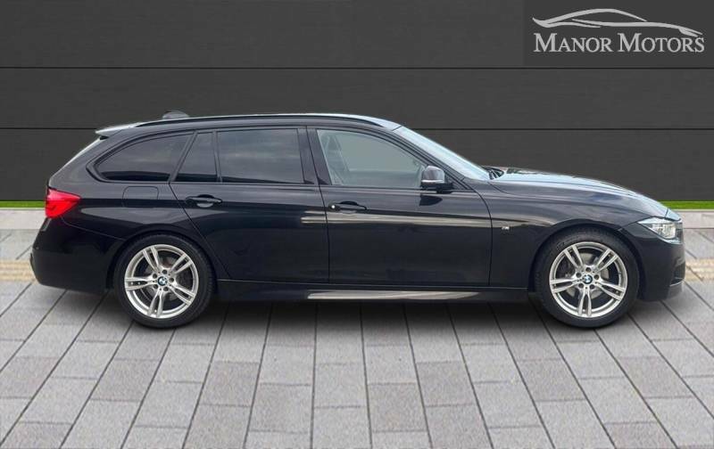 BMW 3 Series 2.0 320D M Sport Touring Euro 6 Ss - 2 YK16FXO Black #2