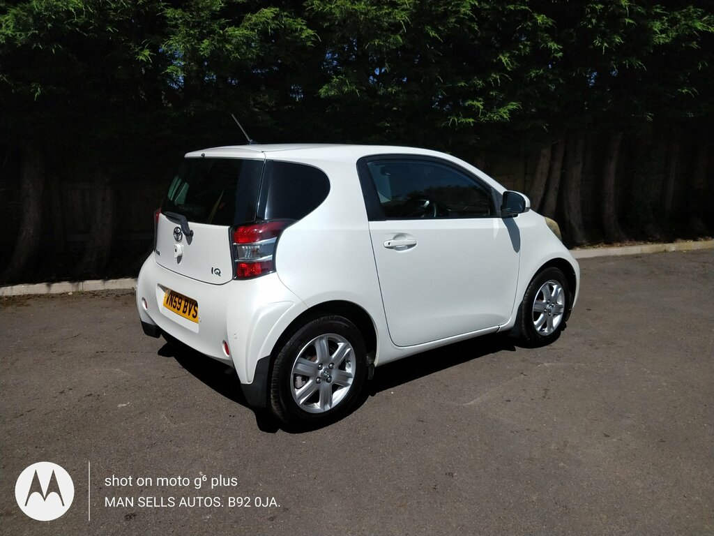Toyota IQ 1.0 Vvt-i Hatchback Euro 4 68 B White #4