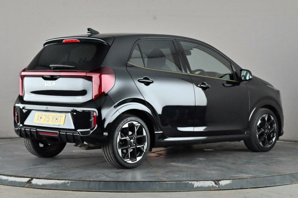 Kia Picanto 1.0 Gt Line Hatchback Ss AF75YHT Black #6