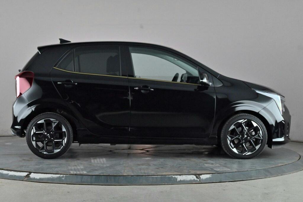 Kia Picanto 1.0 Gt Line Hatchback Ss AF75YHT Black #3