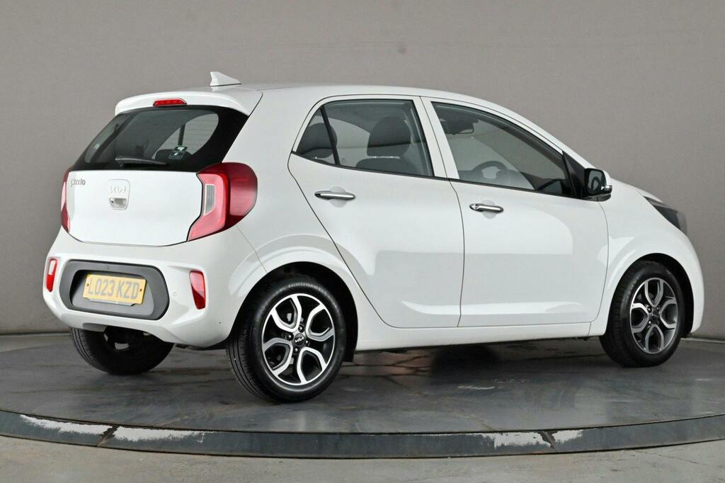 Kia Picanto 1.0 Dpi 3 Hatchback Amt Ss LO23KZD White #6