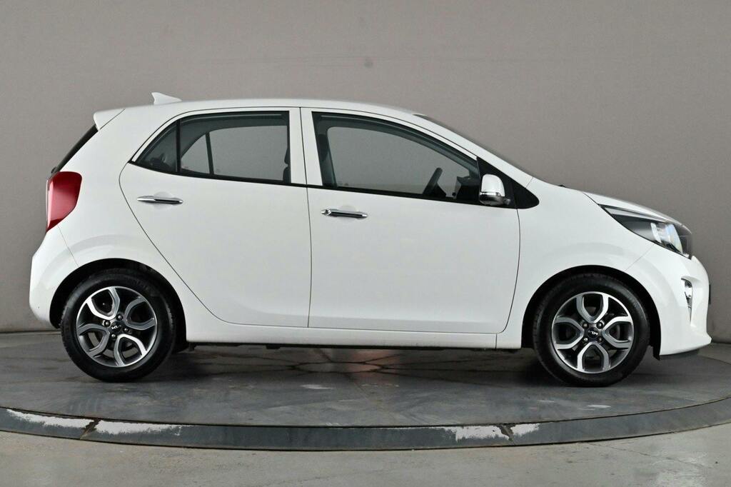 Kia Picanto 1.0 Dpi 3 Hatchback Amt Ss LO23KZD White #3