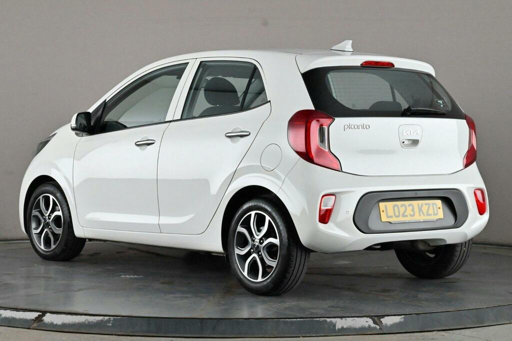 Kia Picanto 1.0 Dpi 3 Hatchback Amt Ss LO23KZD White #4