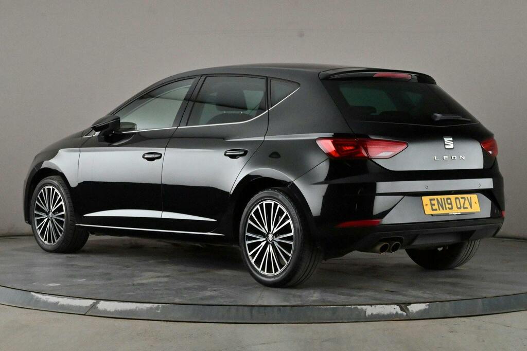 Seat Leon 2.0 Tsi Xcellence Lux Hatchback Dsg S EN19OZV Black #4
