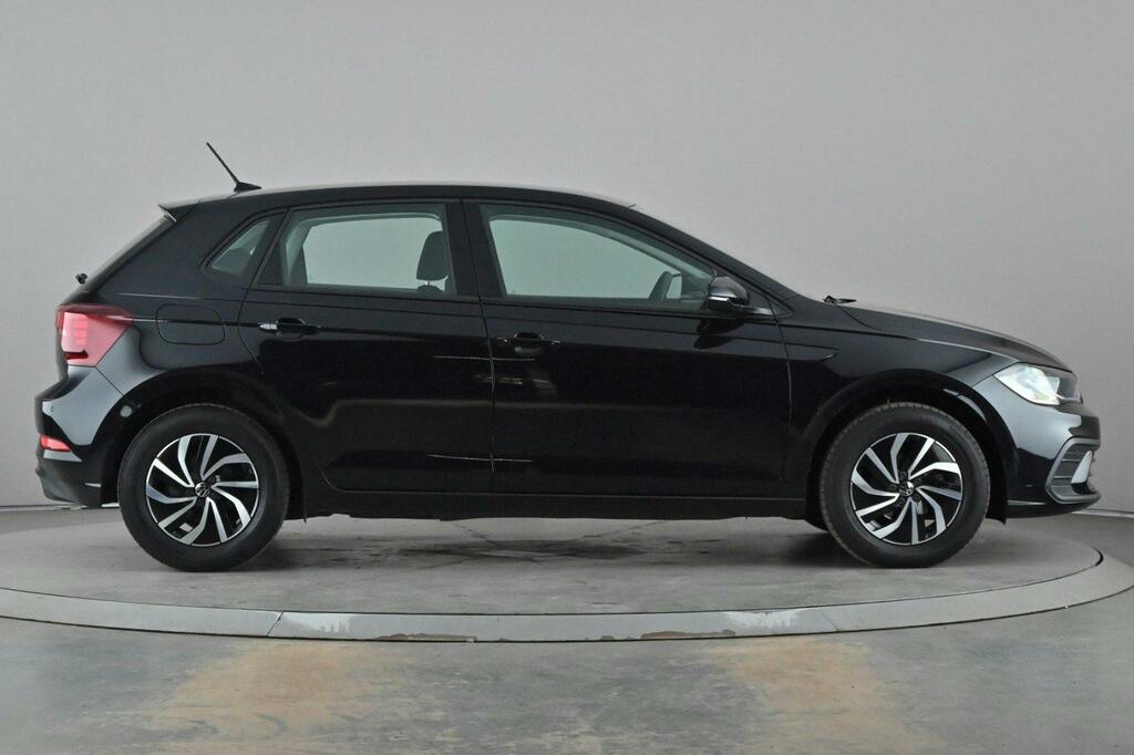 Volkswagen Polo 1.0 Tsi Life Hatchback Ss ND23OXR Black #3