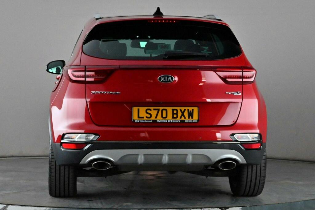 Kia Sportage 1.6 T Gdi Gt Line S Suv Dct Awd Ss LS70BXW Red #5