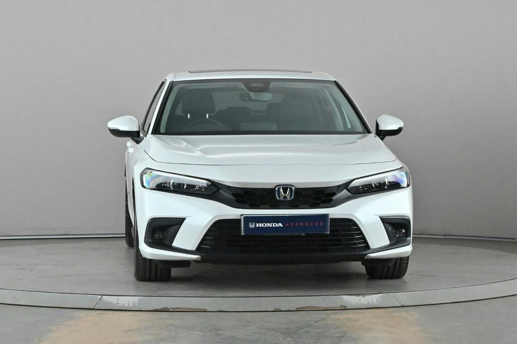 Honda Civic 2.0 H I Mmd Advance Hatchback Hybrid Ec White #6