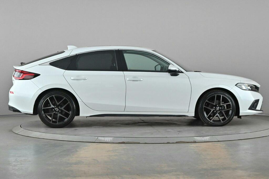 Honda Civic 2.0 H I Mmd Advance Hatchback Hybrid Ec White #5