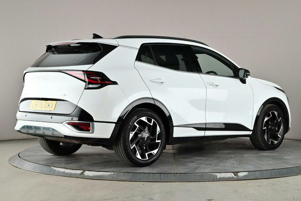 Kia Sportage 1.6 T Gdi Mhev Gt Line S Suv Hybrid Dct LD75GKA White #6