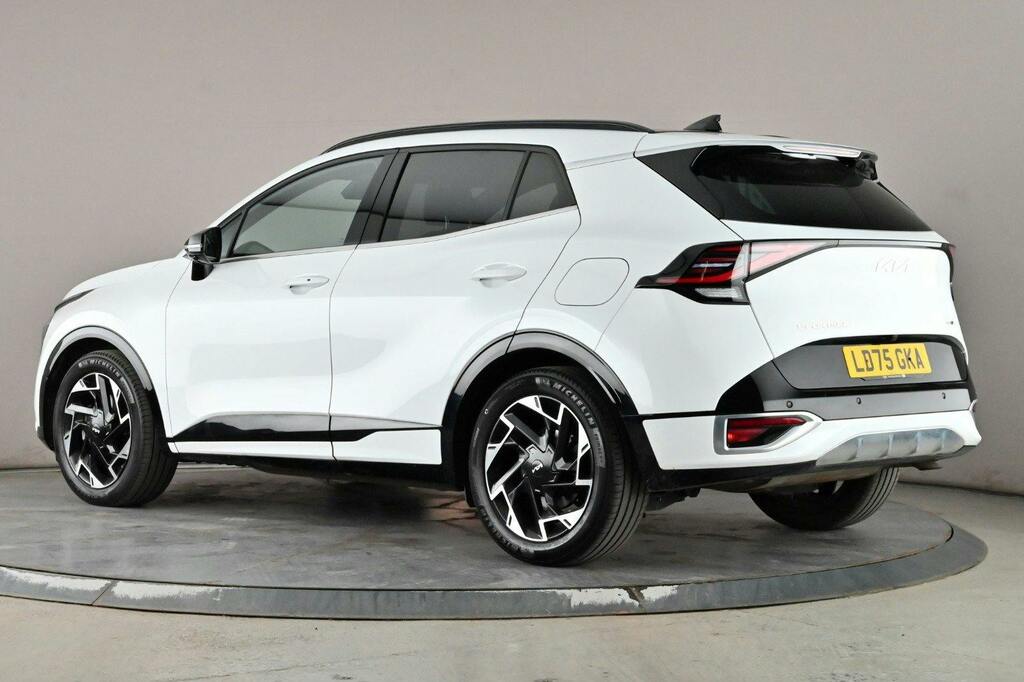 Kia Sportage 1.6 T Gdi Mhev Gt Line S Suv Hybrid Dct LD75GKA White #4