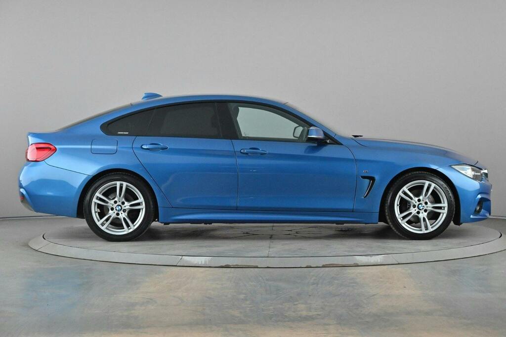BMW 4 Series Gran Coupe 2.0 420D M Sport Hatchback Ss Blue #3