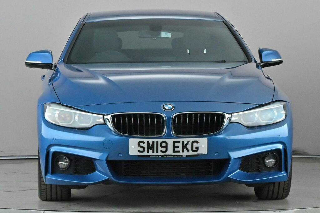 BMW 4 Series Gran Coupe 2.0 420D M Sport Hatchback Ss Blue #2