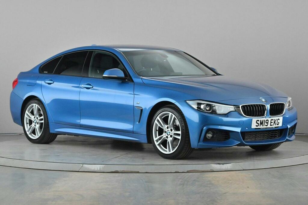 BMW 4 Series Gran Coupe 2.0 420D M Sport Hatchback Ss Blue