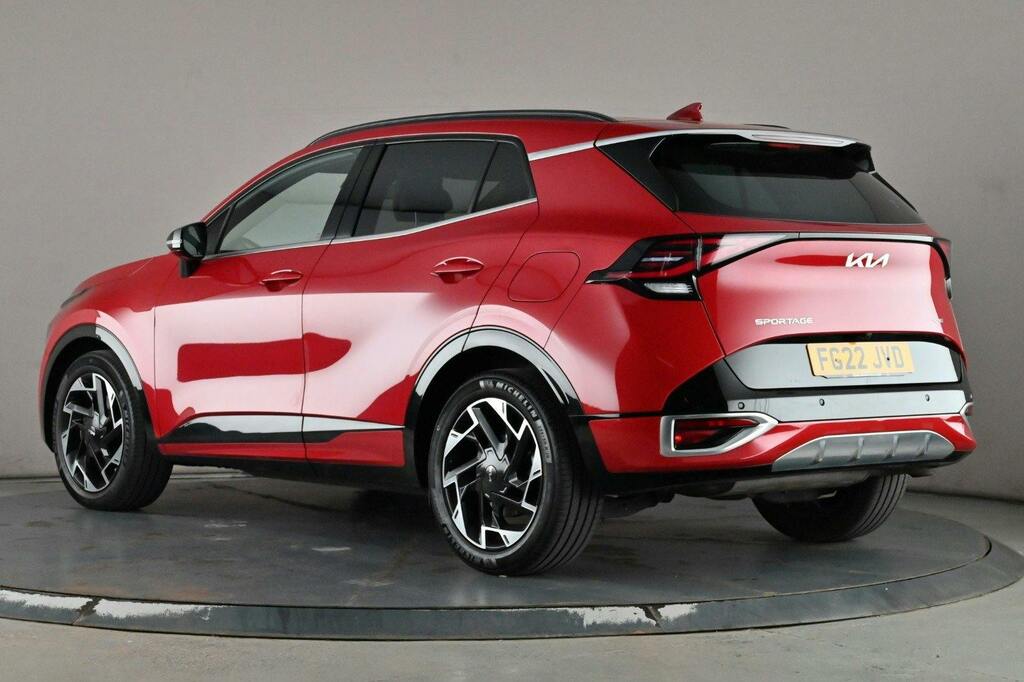 Kia Sportage 1.6 T Gdi Gt Line Suv Ss FG22JVD Red #4