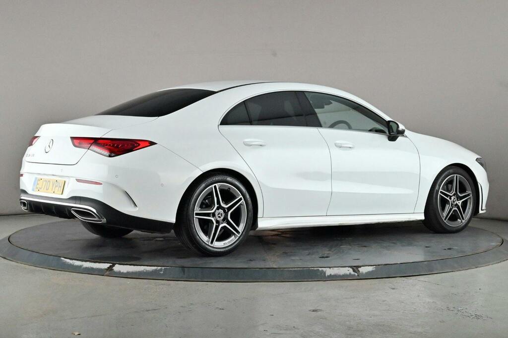 Mercedes-Benz CLA Class 1.3 Cla180 Amg Line Coupe 7G Dct Ss White #6