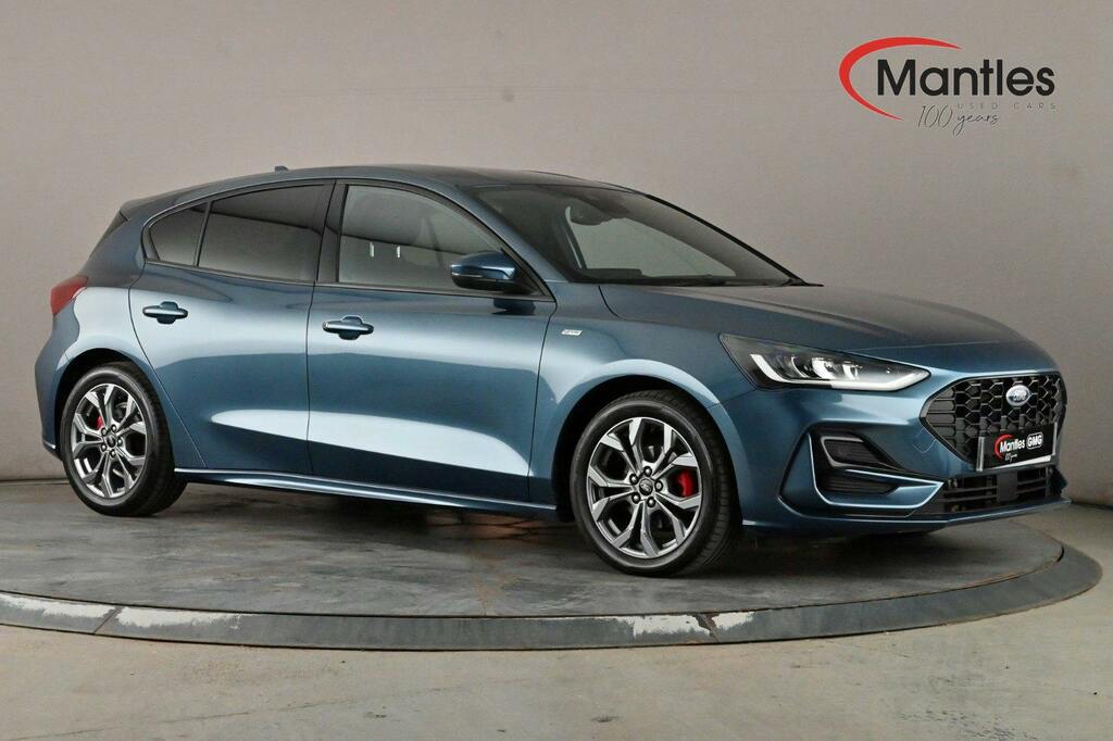 Ford Focus 1.0T Ecoboost Mhev St Line Edition Hatchback P Blue