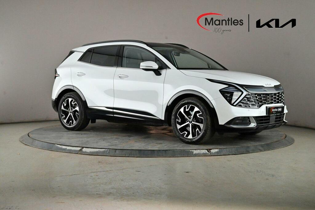 Kia Sportage 1.6 Crdi Mhev 4 Suv Hybrid Dct Awd S White