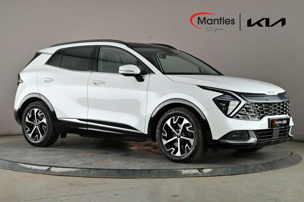 Kia Sportage 1.6 Crdi Mhev 4 Suv Hybrid Dct Awd S YT72FFN White #2