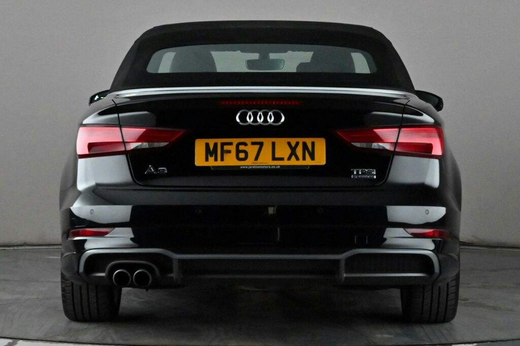 Audi A3 Cabriolet 2.0 Tfsi S Line Convertible S Tronic Qu Black #5