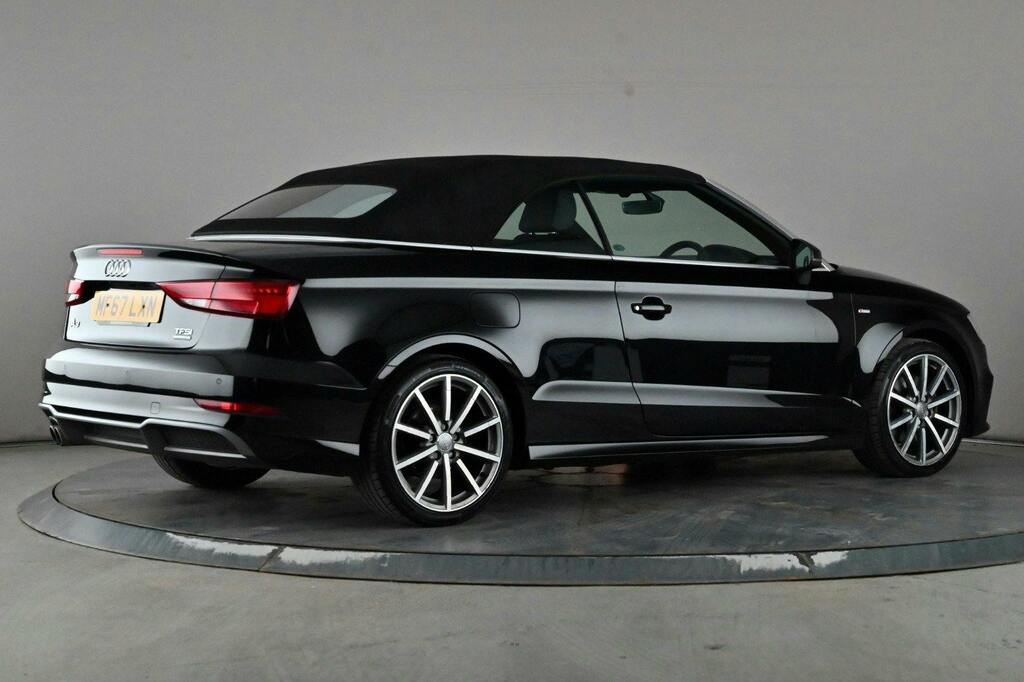 Audi A3 Cabriolet 2.0 Tfsi S Line Convertible S Tronic Qu Black #6
