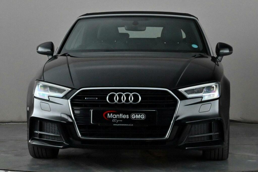 Audi A3 Cabriolet 2.0 Tfsi S Line Convertible S Tronic Qu Black #2