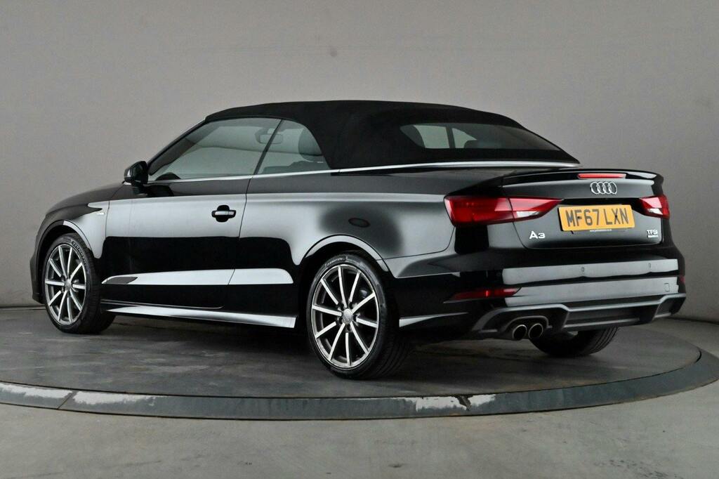Audi A3 Cabriolet 2.0 Tfsi S Line Convertible S Tronic Qu Black #4