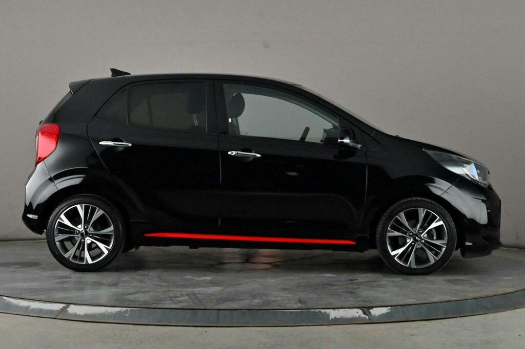 Kia Picanto 1.0 T Gdi Gt Line S Hatchback AE73XMM Black #3