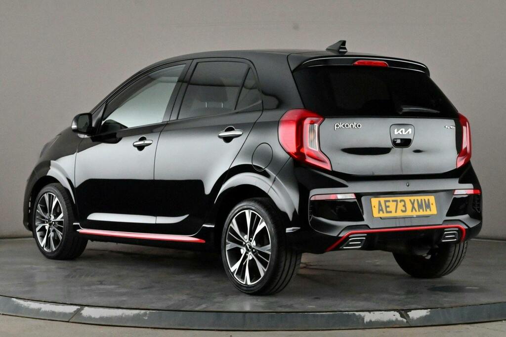Kia Picanto 1.0 T Gdi Gt Line S Hatchback AE73XMM Black #4